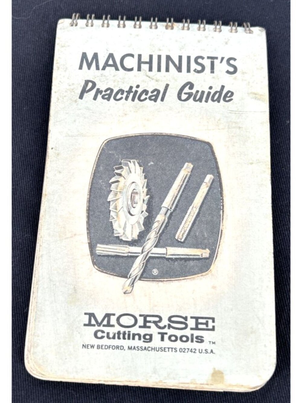 Machinist's Practical Guide 1968 Small Flip Booklet Morse Twist Drill Vintage